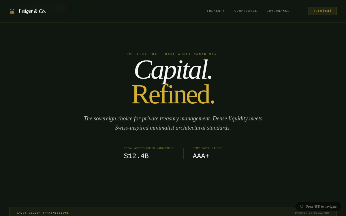 Ledger template