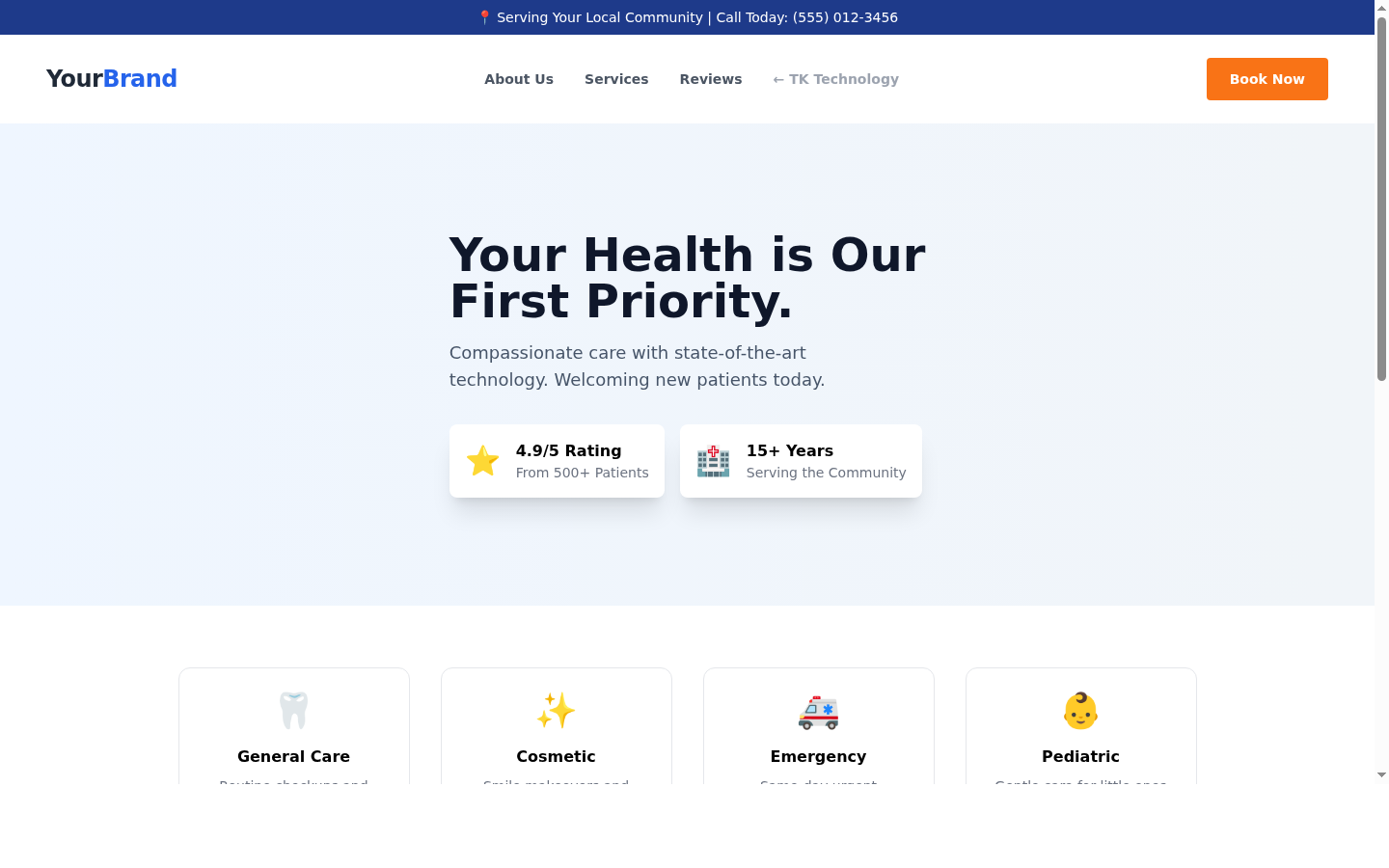Local Service Pro template