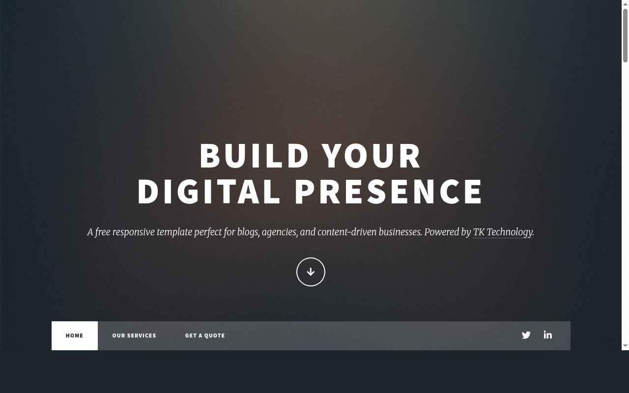 Bold Magazine template