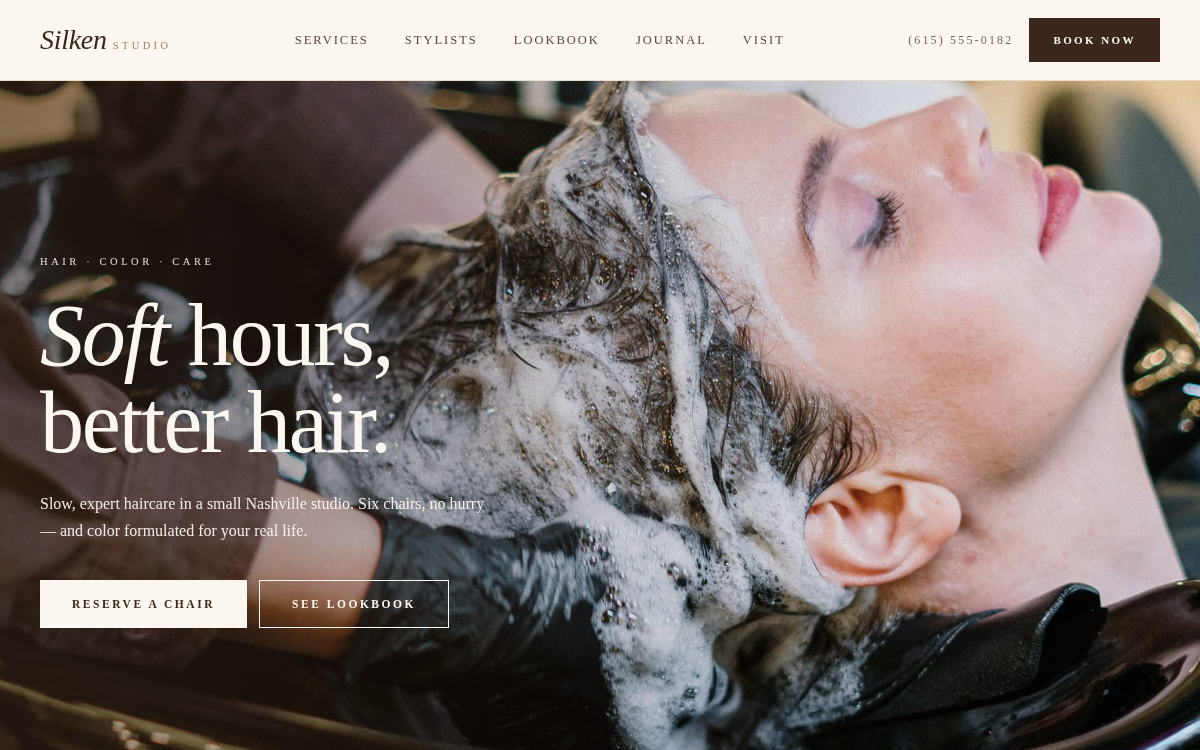 Silken template